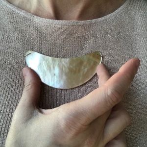 Abalone shell pendant